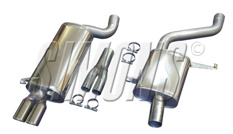 SIMONS Sport Cat-back Exhaust AUDI S4 (C4) 2.2T and 4.2 V8 1991-1994