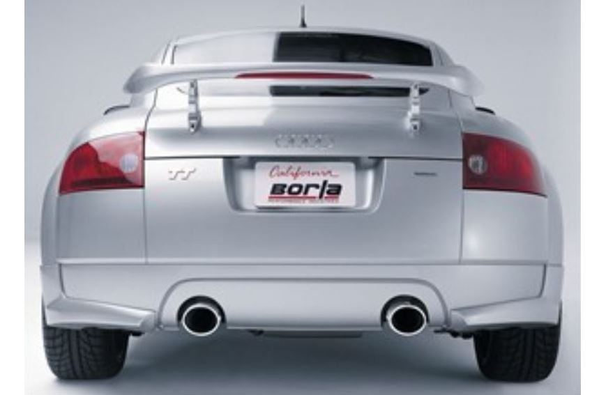 BORLA Cat-back duplex Sport Exhaust AUDI TT (8N) Quattro 1.8T 225HP MAN 2001-2006