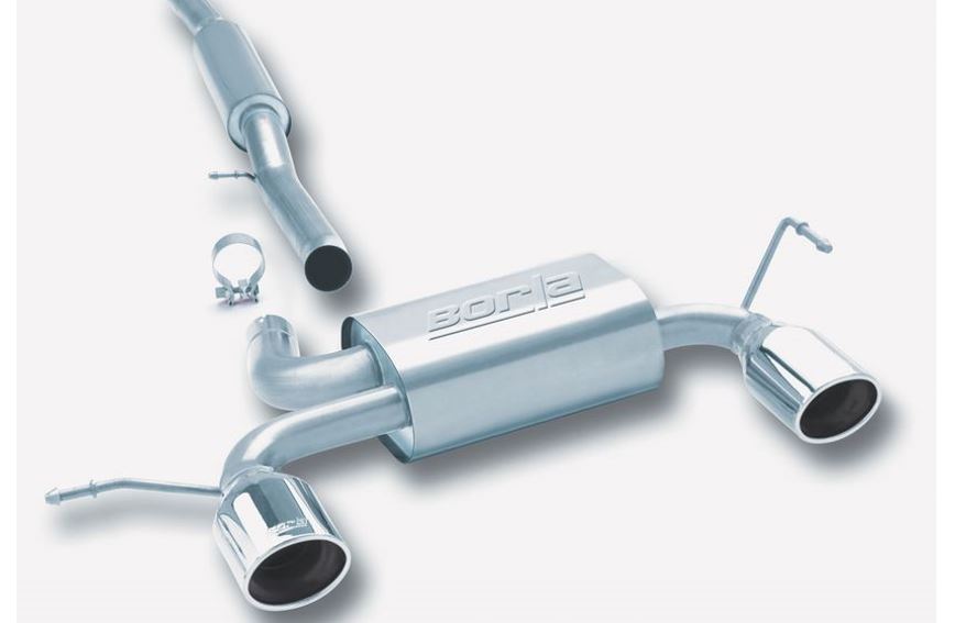 BORLA Cat-back duplex Sport Exhaust AUDI TT (8N) Quattro 1.8T 225HP MAN 2001-2006