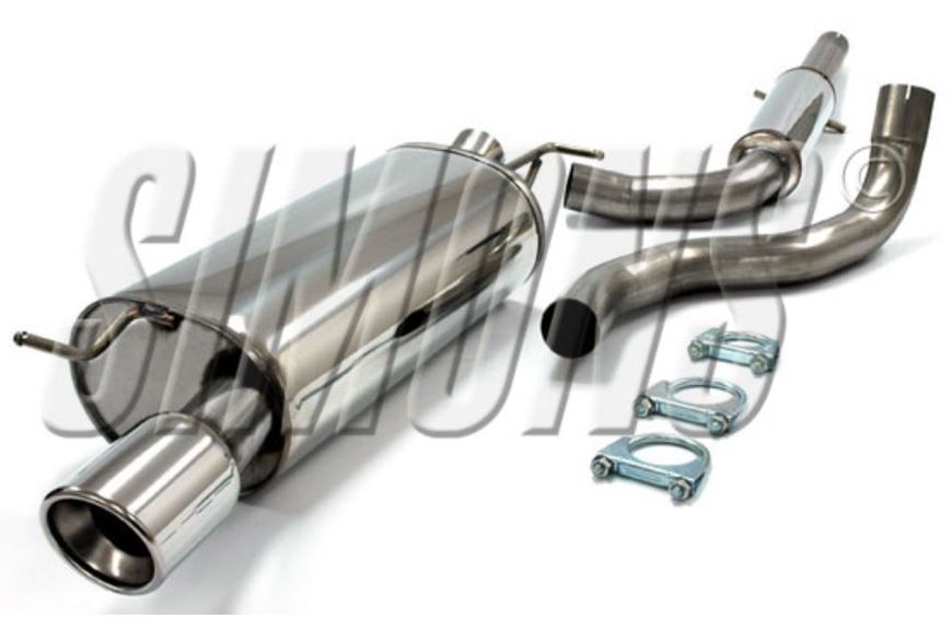 SIMONS Sport Rear Exhaust AUDI TT (8N) 1.8T 180LE 1998-2006