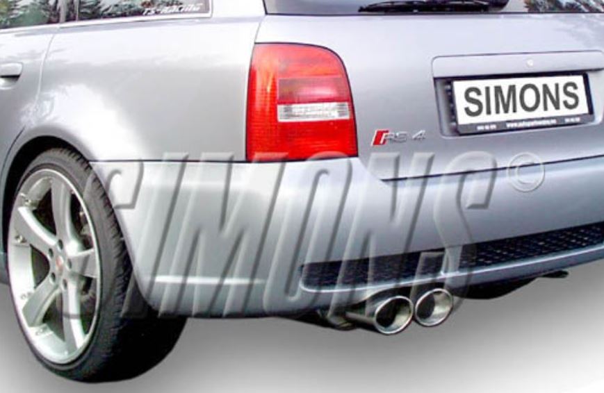 SIMONS katalizátor utáni sport kipufogó AUDI RS4 Quattro 2.7T 380LE 2000-2002