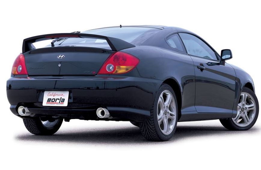 BORLA katalizátor utáni sport kipufogó HYUNDAI Coupé GT 2.7V6 FWD 2003-2006