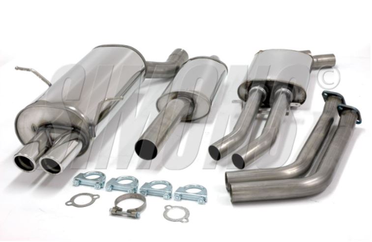 SIMONS Sport Cat-back Exhaust BMW E46 320 325 330 1999-2001