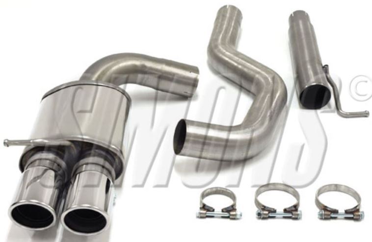 SIMONS Rear Sport Exhaust Silencer BMW E90 E92 E93 316D 318D 320D 2005-2013