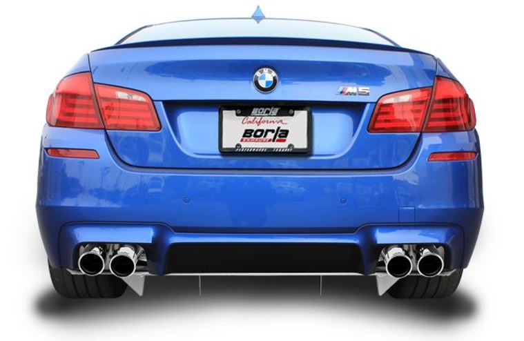 BORLA S-Type Sport Cat-back Exhaust BMW F10 M5 4.4 2013-2016