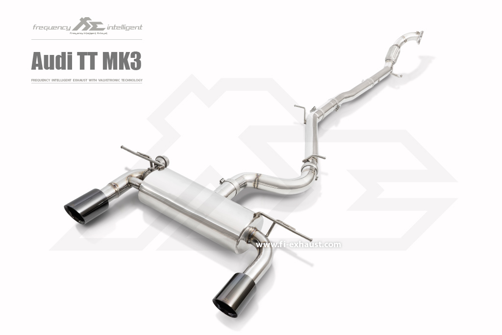 FI Exhaust Audi TT Mk3 2.0T Quattro 2006+