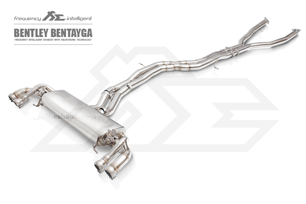 FI Exhaust aktívszelepes sport kipufogó BENTLEY Bentayga 2015-től