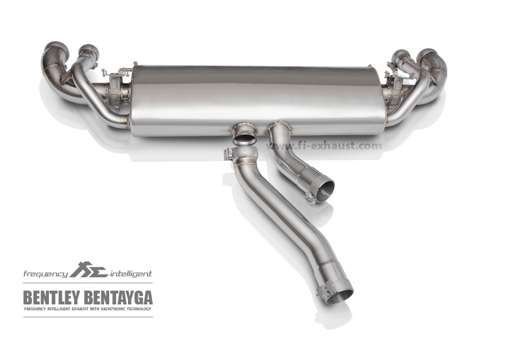 FI Exhaust aktívszelepes sport kipufogó BENTLEY Bentayga 2015-től