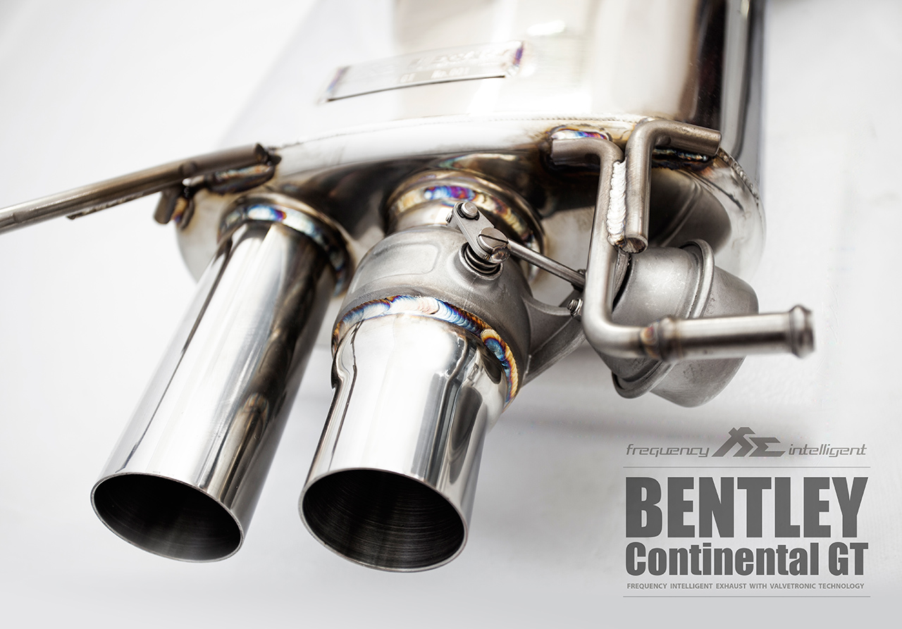 FI Exhaust Valvetronic Sport Exhaust ENTLEY Continental GT GTC 2003-2011