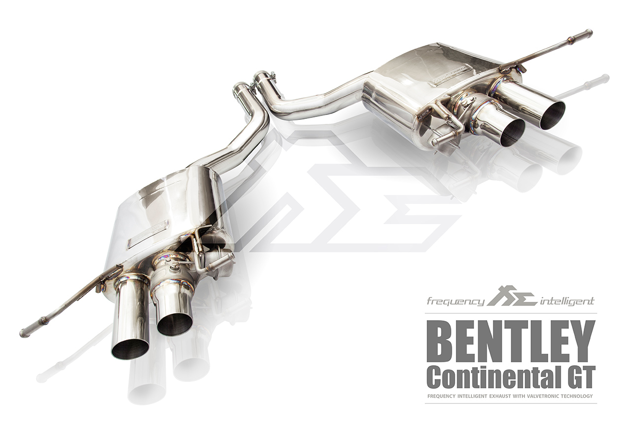 FI Exhaust Valvetronic Sport Exhaust ENTLEY Continental GT GTC 2003-2011