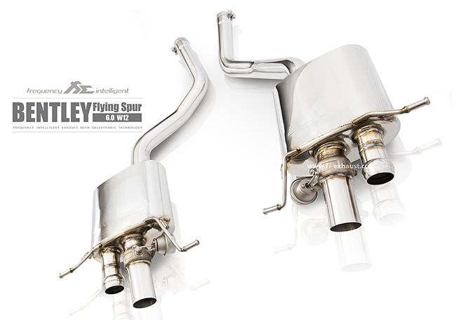 FI Exhaust Valvetronic Exhaust System ENTLEY Flying Spur W12 2014-