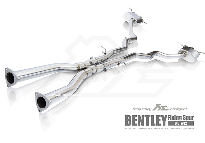 FI Exhaust aktívszelepes sport kipufogó BENTLEY Flying Spur W12 2014-től