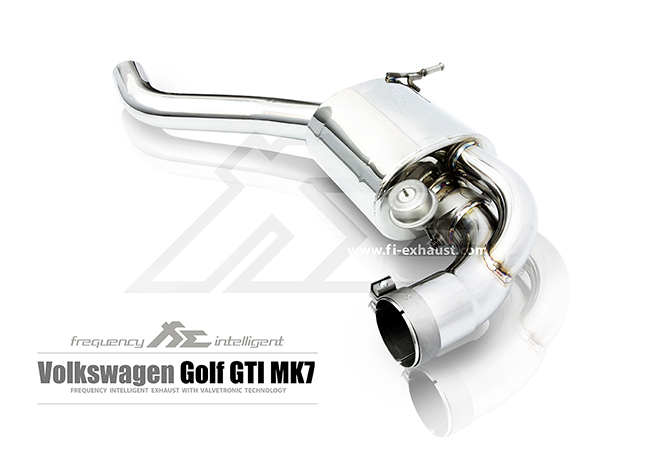 FI kipufogó VW Golf GTi MK7 2013+