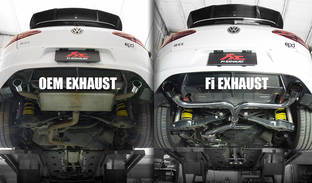 FI Exhaust VW Golf GTi MK7.5 2017+