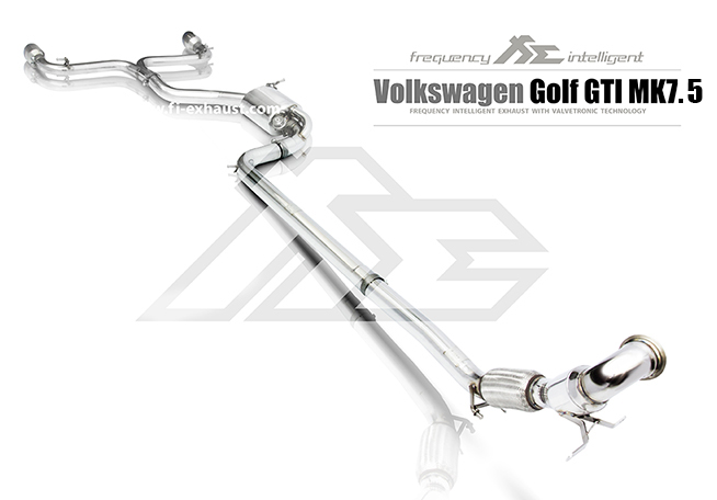 FI kipufogó VW Golf GTi MK7.5 2017+