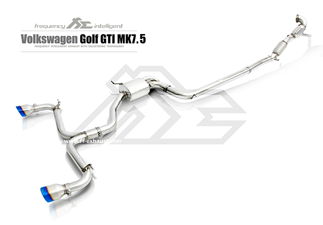 FI Exhaust VW Golf GTi MK7.5 2017+