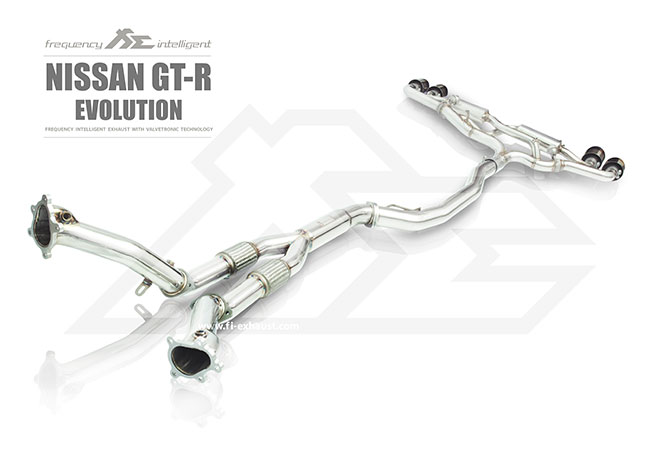 FI Exhaust Nissan R35 GTR race 2008+