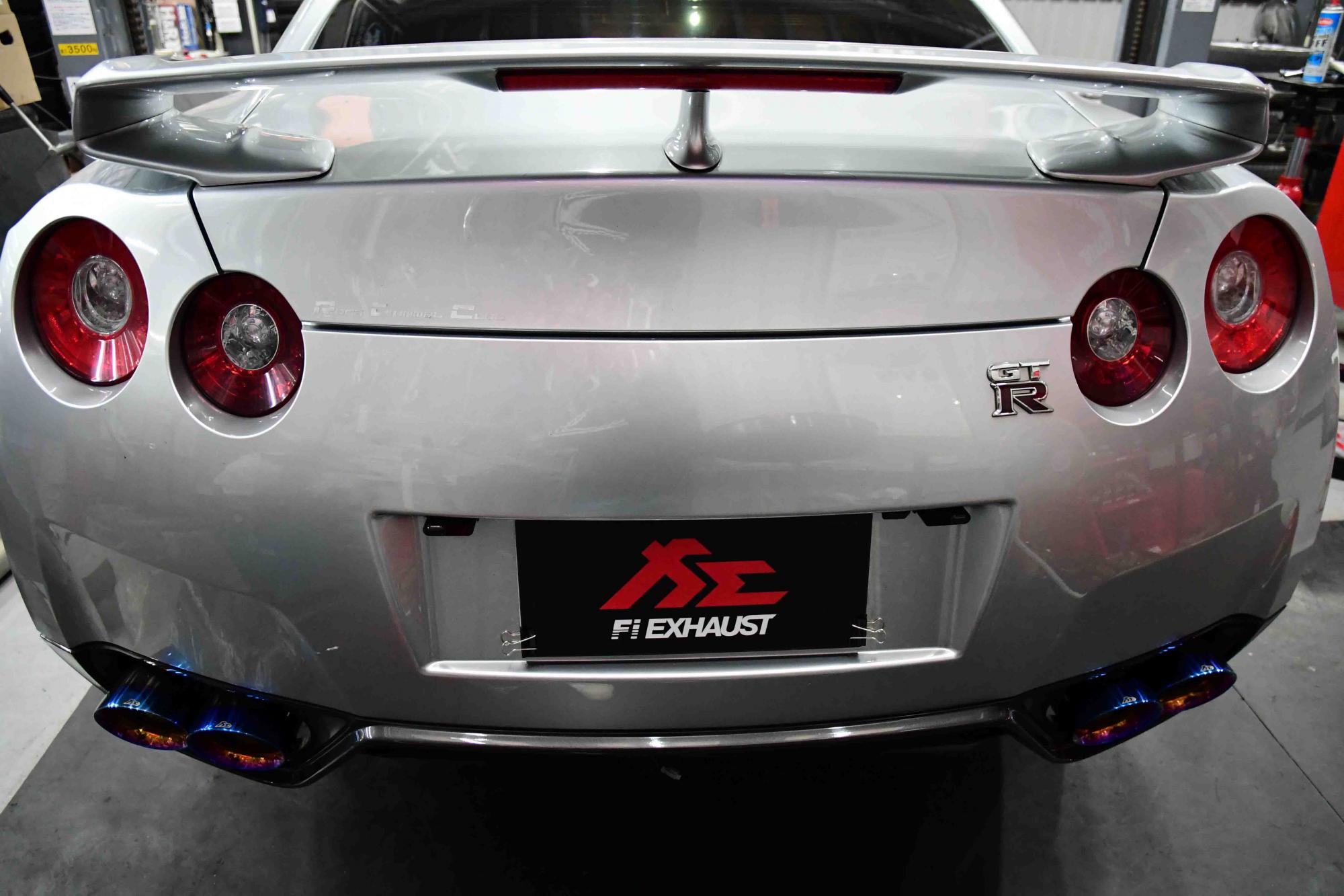 FI Exhaust Nissan R35 GTR race 2008+