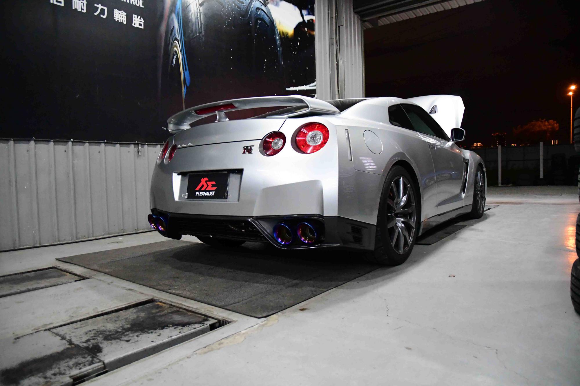 FI Exhaust Nissan R35 GTR race 2008+