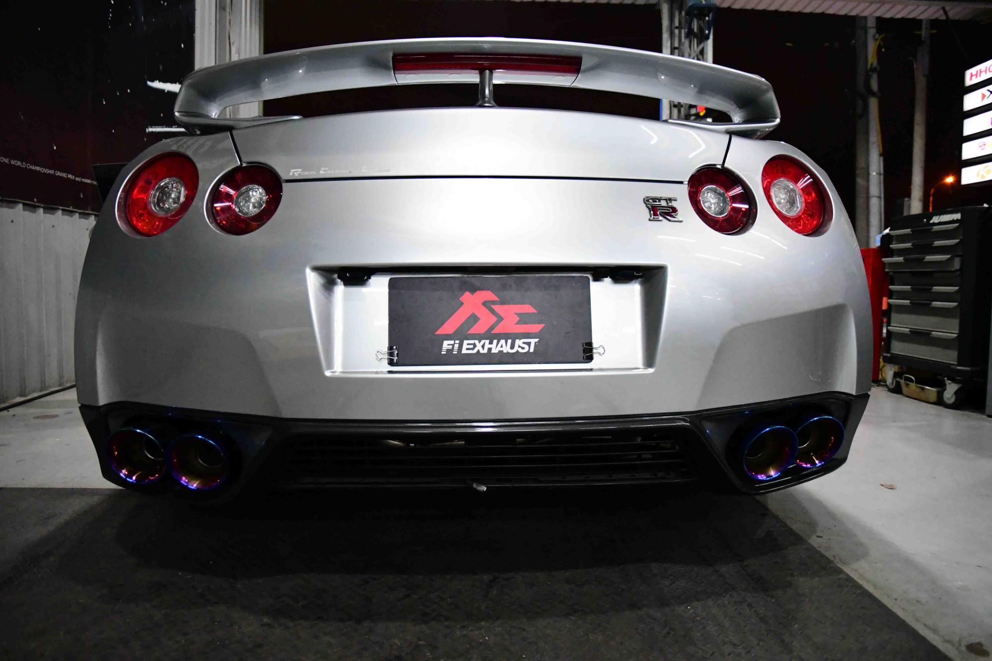 FI Exhaust Nissan R35 GTR race 2008+