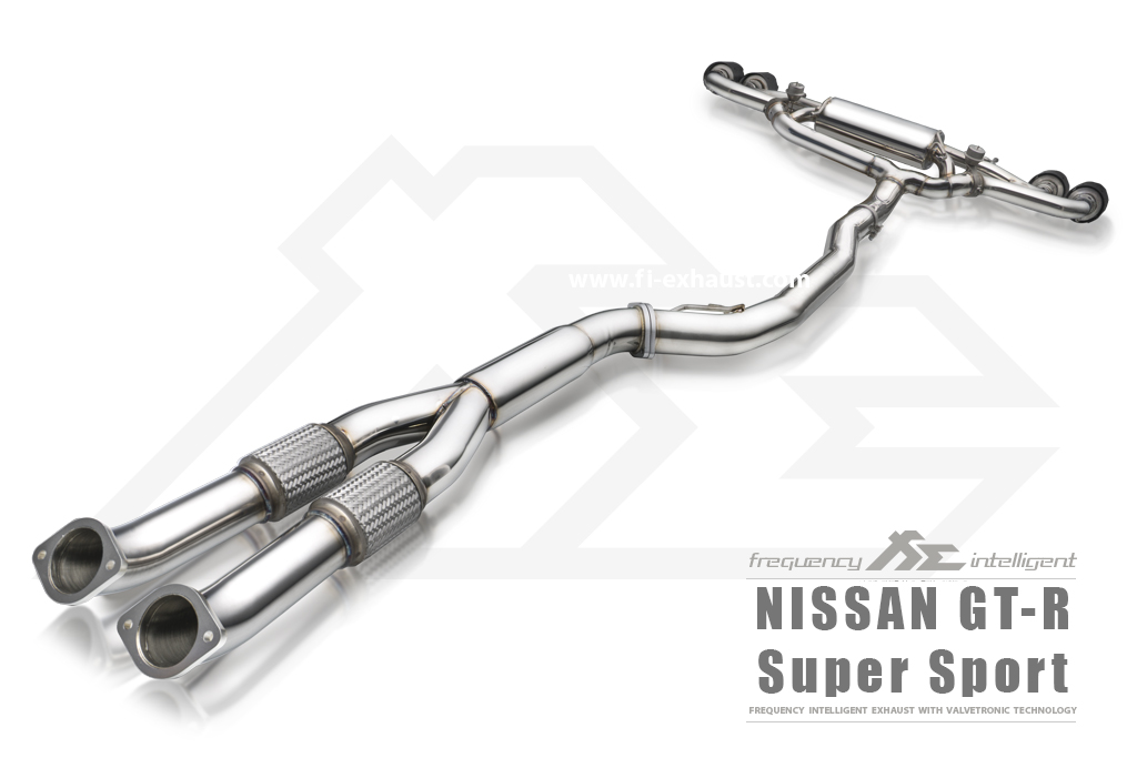 FI Exhaust Nissan R35 GTR super sport (89mm) 2008+