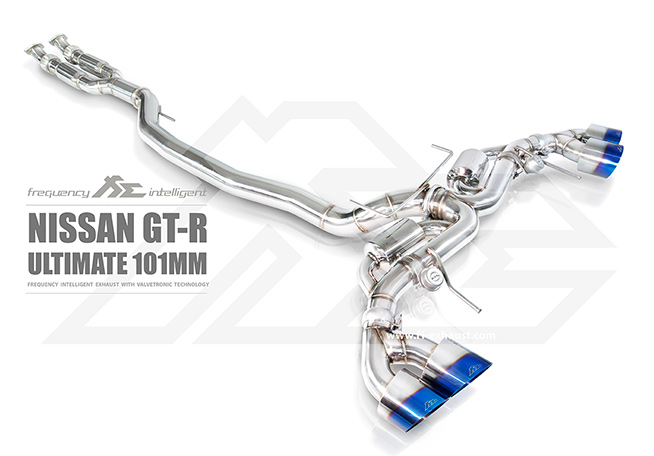 FI Exhaust Nissan R35 GTR Ultimate Power (101mm) 2008+