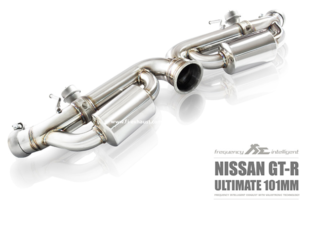 FI Exhaust Nissan R35 GTR Ultimate Power (101mm) 2008+