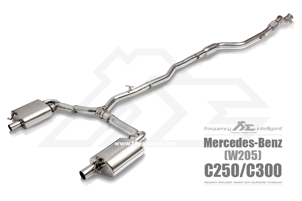 FI Valvetronic Exhaust System MERCEDES C200 C250 C300 (W205) 2014-