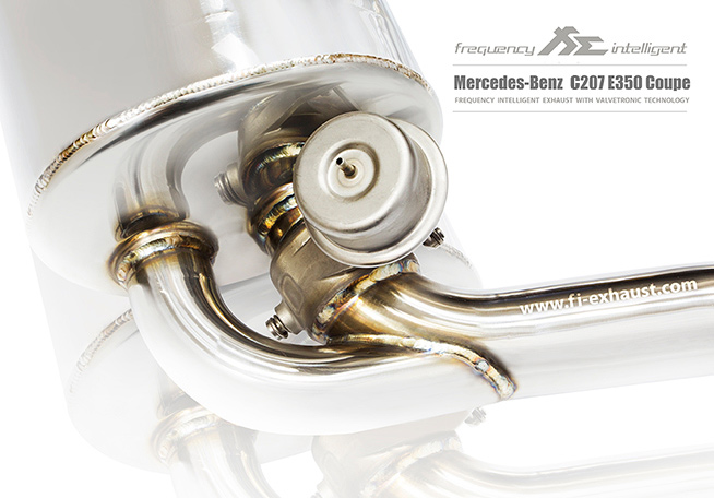 FI Exhaust Mercedes E350 Coupe  (W207) 2009-2014