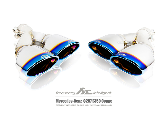 FI Exhaust Mercedes E350 Coupe  (W207) 2009-2014