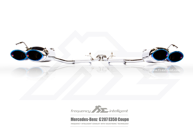 FI Exhaust Mercedes E350 Coupe  (W207) 2009-2014