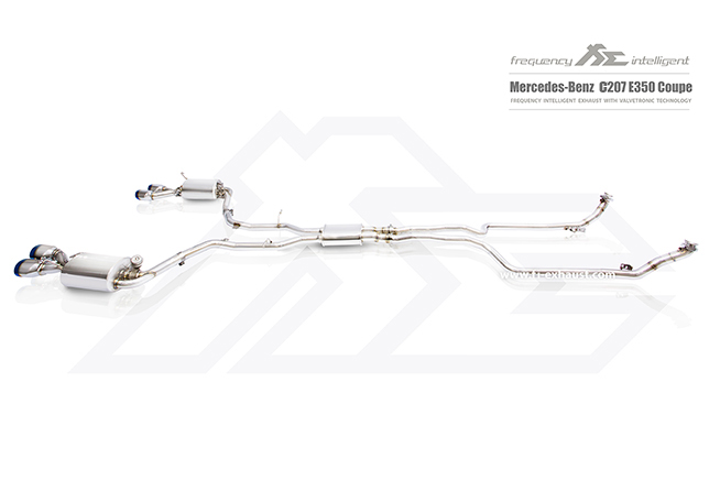 FI Exhaust Mercedes E350 Coupe  (W207) 2009-2014