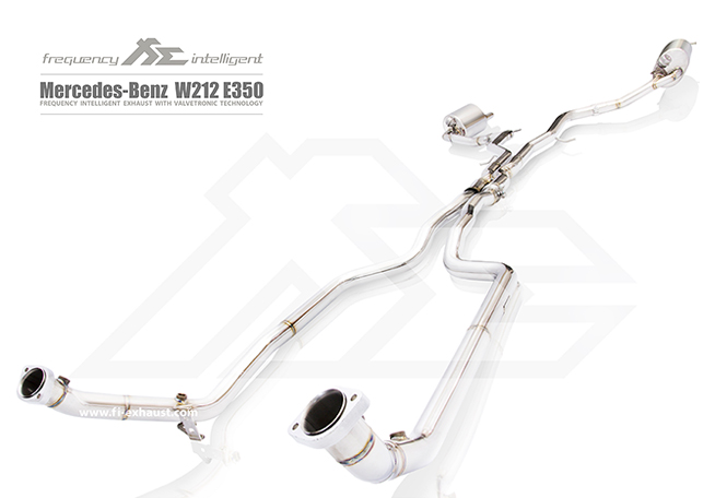 FI Exhaust Mercedes E350 (W212) 2009-2014