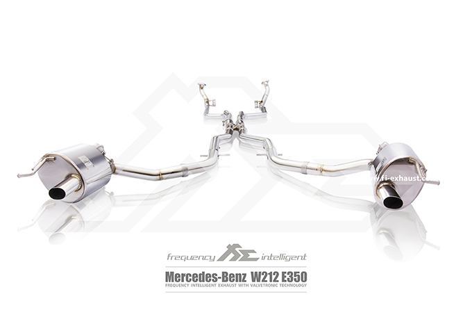 FI Exhaust Mercedes E350 (W212) 2009-2014