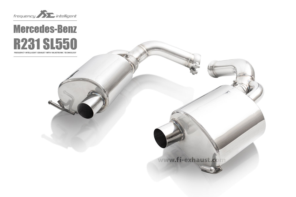 FI Exhaust with downpipe Mercedes SL550 (R231) 2013+