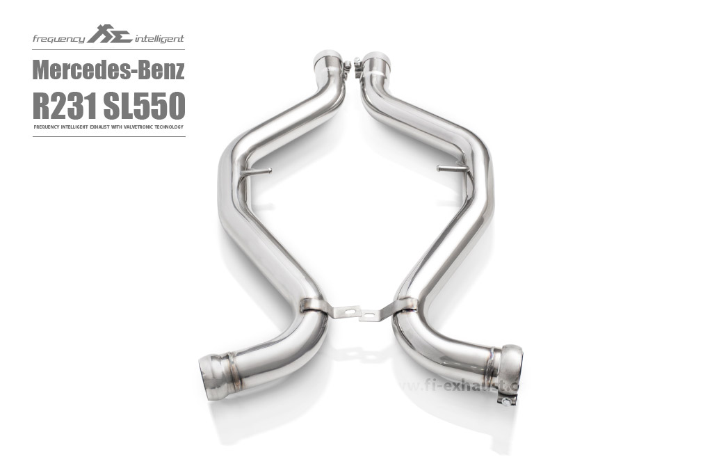 FI Exhaust with downpipe Mercedes SL550 (R231) 2013+