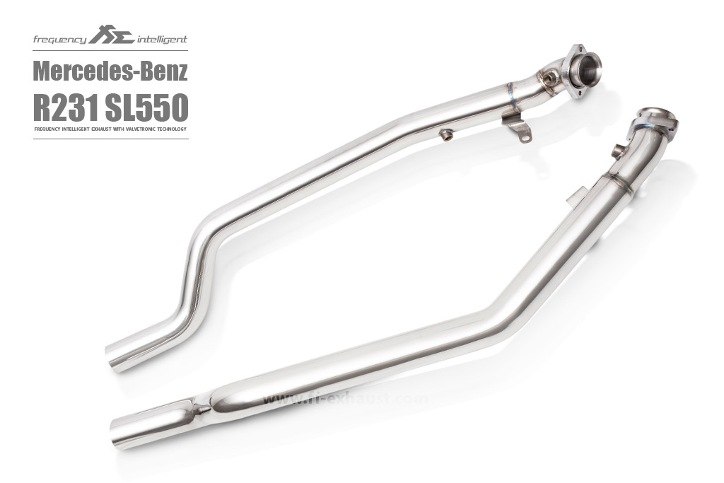 FI Exhaust with downpipe Mercedes SL550 (R231) 2013+