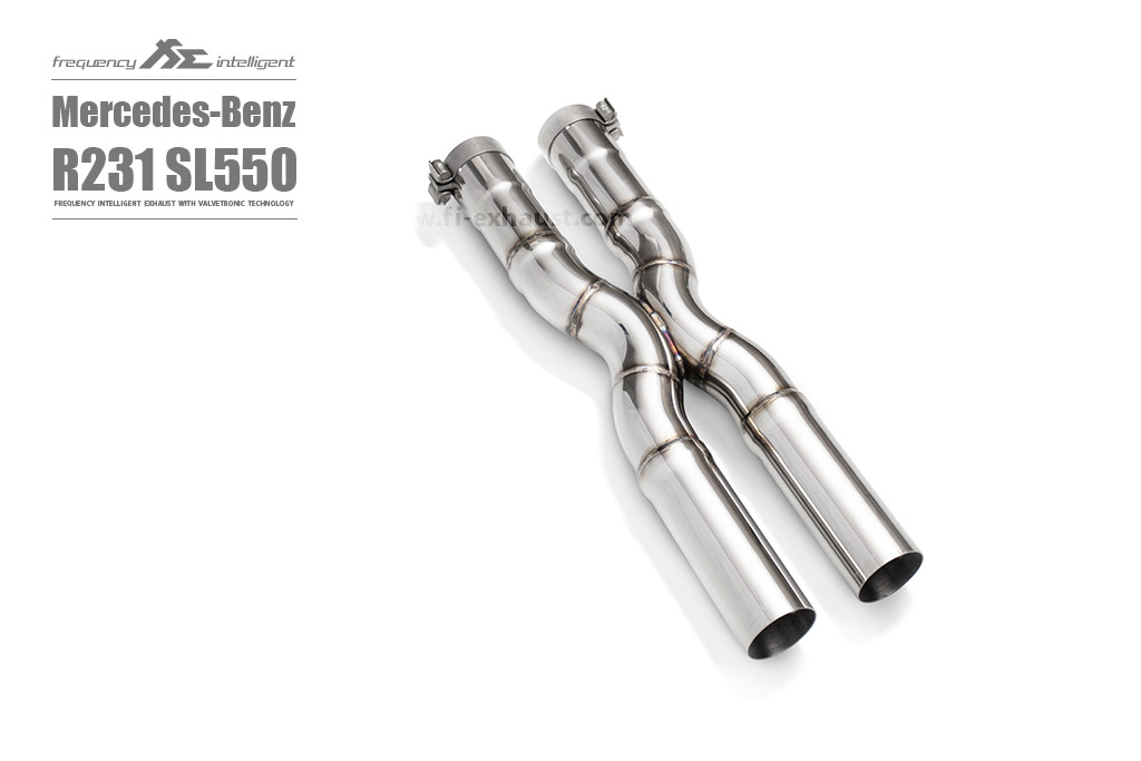 FI Exhaust with downpipe Mercedes SL550 (R231) 2013+