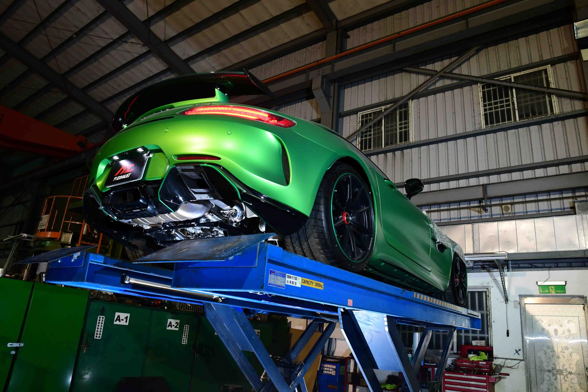 FI Exhaust Mercedes AMG GT-R 2017+