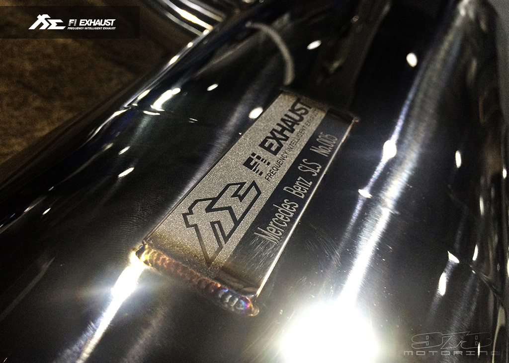 FI Exhaust Mercedes AMG SLS  2009+