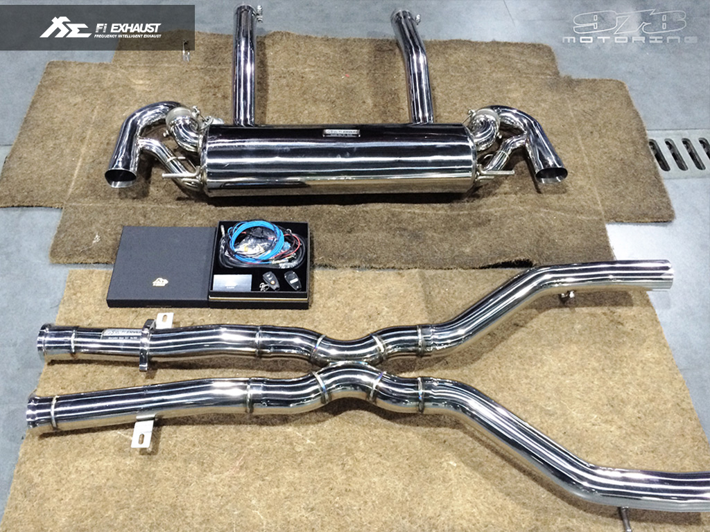 FI Exhaust Mercedes AMG SLS  2009+