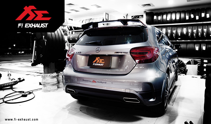 FI Exhaust Mercedes AMG A45 (W176) 2014+