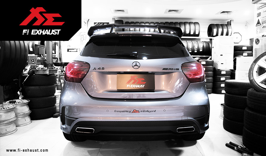 FI Exhaust Mercedes AMG A45 (W176) 2014+