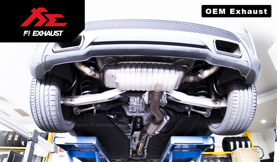 FI Exhaust Mercedes AMG A45 (W176) 2014+