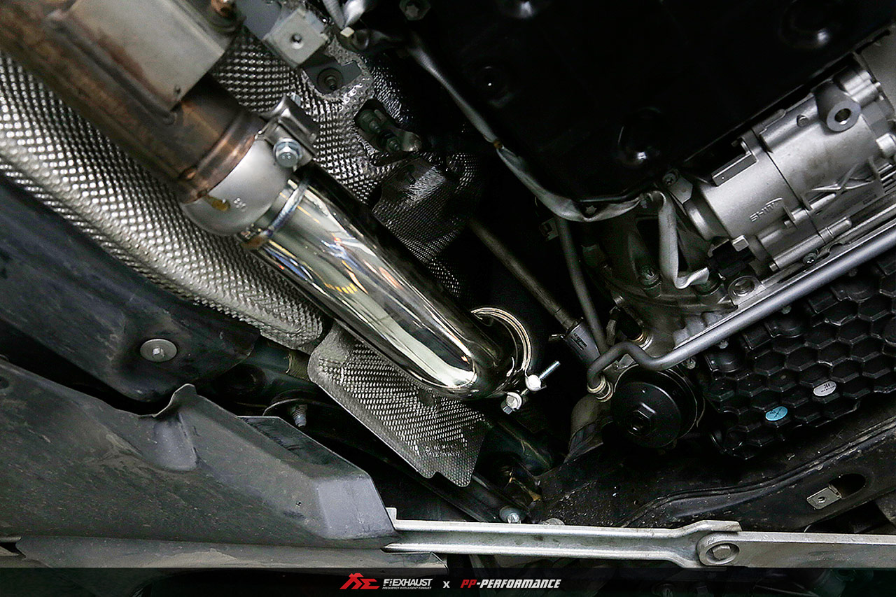 FI Exhaust Mercedes AMG C63  (W205) 2014+