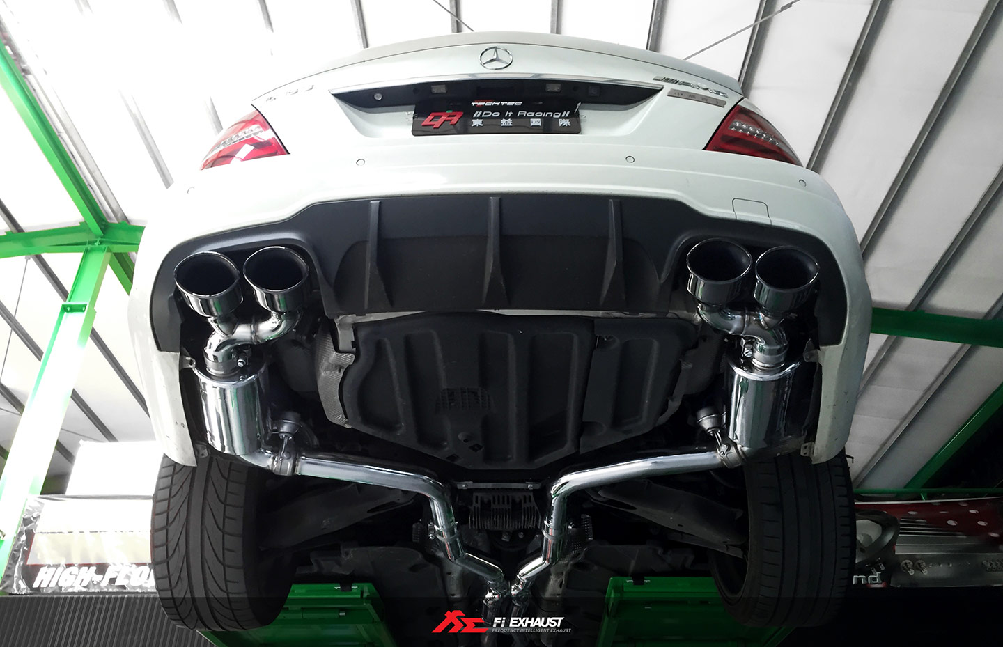 FI Exhaust Mercedes AMG C63  (W204) 2007-2013