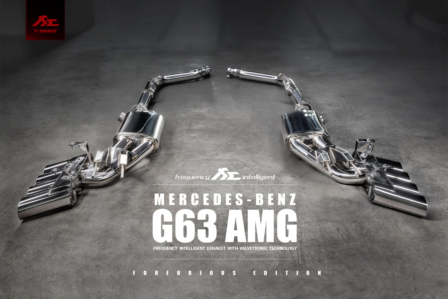 FI kipufogó Mercedes AMG G63 (W483) ForFurious Edition 2015+