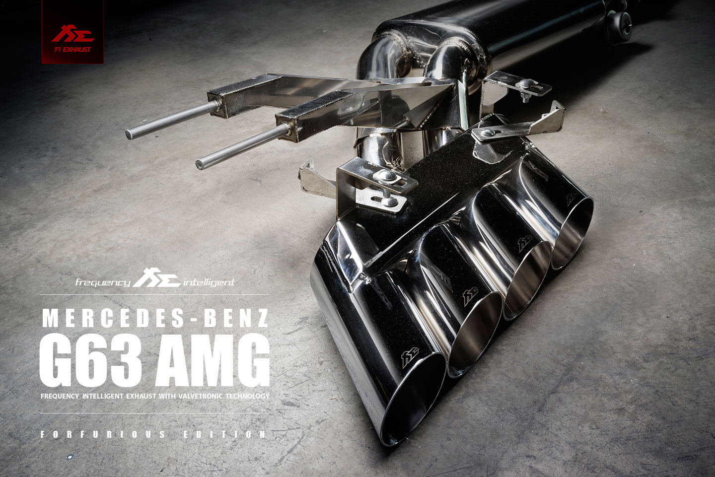 FI Exhaust Mercedes AMG G63 (W483) ForFurious Edition 2015+
