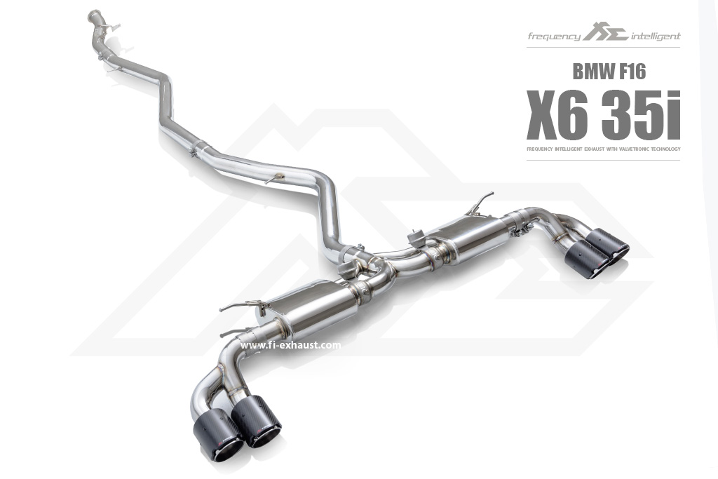 FI Exhaust BMW  F16 X6 35i N55 2015+