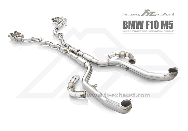 FI kipufogó BMW F10 M5 S63 2011+